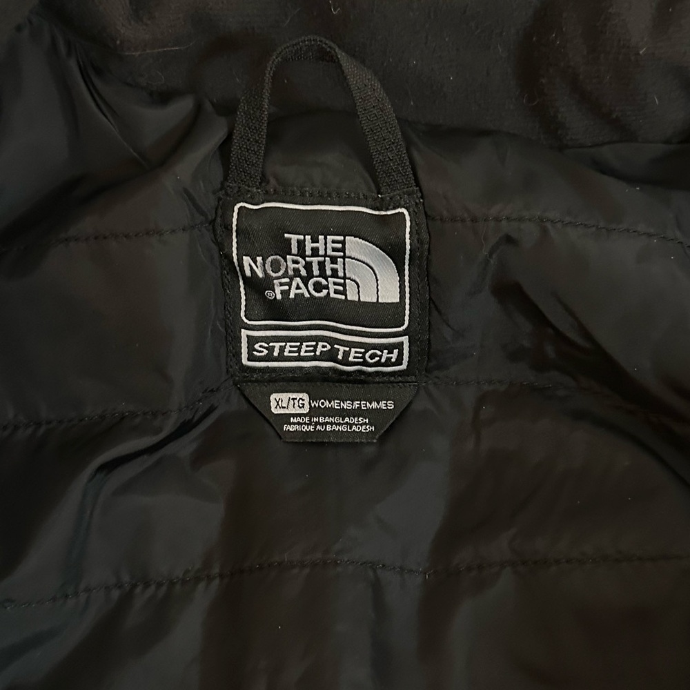 Y2K NORTH FACE Steep Tech Ski Jacket Belted Insulated Snow Jacket vintage - Picture 7 of 8